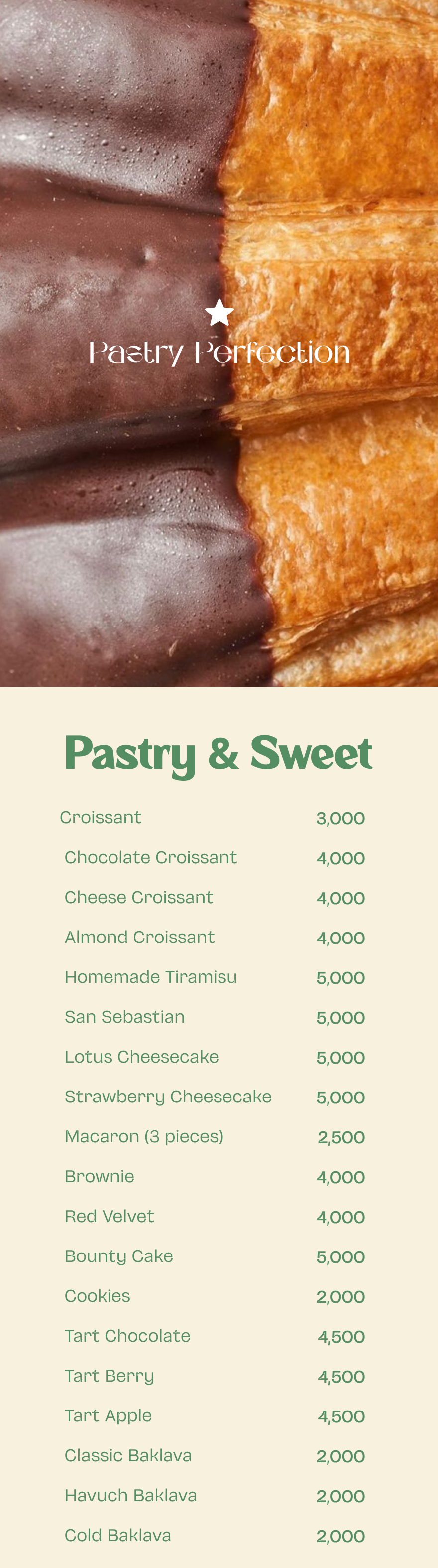 Pastry & Dessert